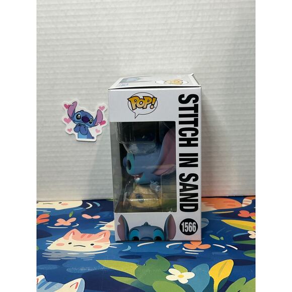 Lilo & Stitch Stitch with Tube Funko Pop! Vinyl #1565 - Picture 4 of 13